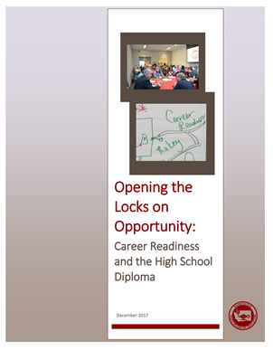 Report Cover: Career Readiness and the High School Diploma