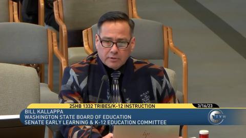 Kallapa Testifies on 2SHB 1332